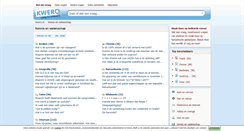 Desktop Screenshot of kennis-en-wetenschap.kwero.nl