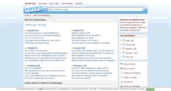 Desktop Screenshot of mens-en-maatschappij.kwero.nl