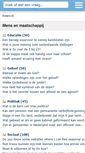 Mobile Screenshot of mens-en-maatschappij.kwero.nl