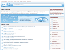 Tablet Screenshot of kwero.nl